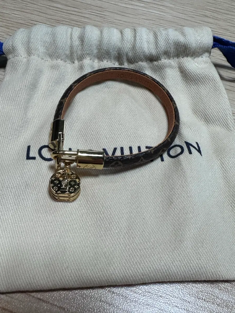 Louis Vuitton Bracelet Authentic LV Tribute Monogram