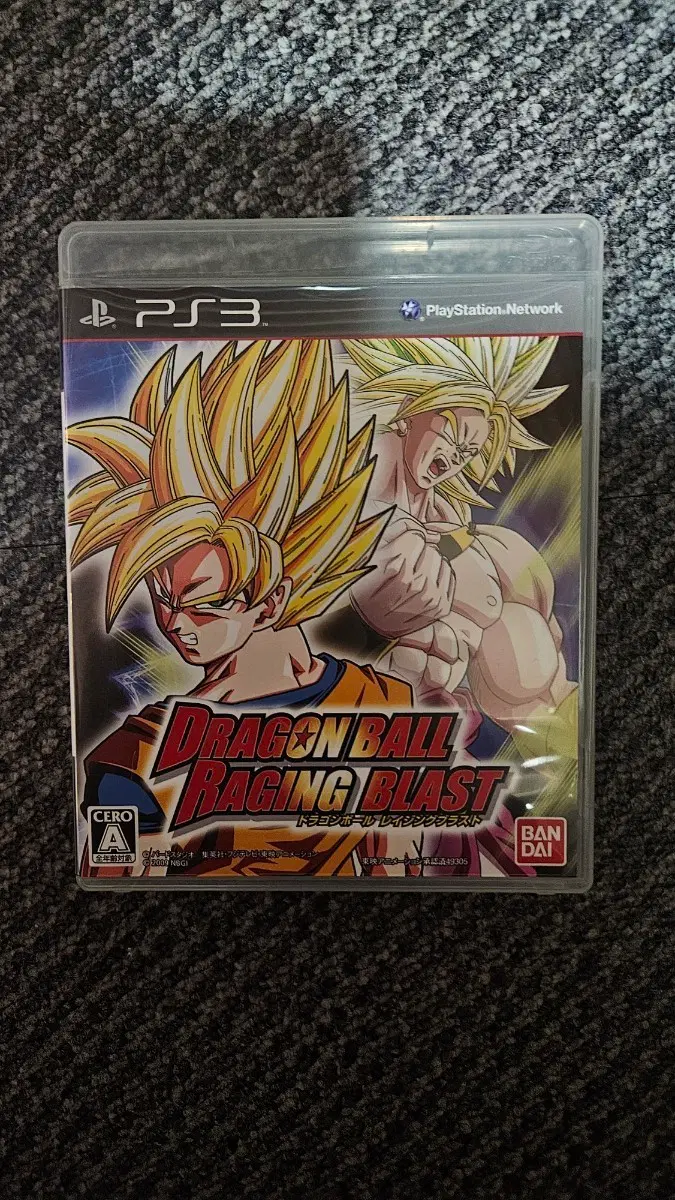 드래곤볼 레이징 블래스트 PS3 게임 일판