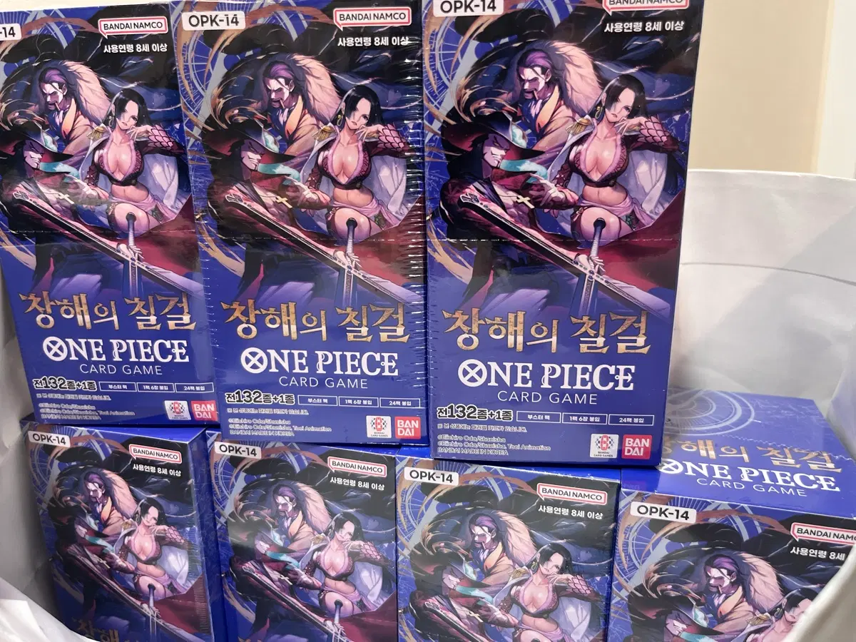 원피스 카드게임 14탄 창해의 칠걸 슈링크 O 일괄 또는 각개