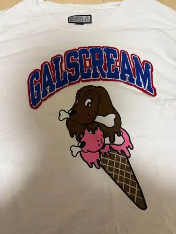 GALFY 갈피 GALSCREAM 티셔츠