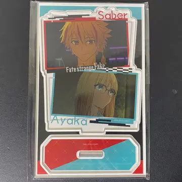 Fate/strange Fake 아크릴 스탠드 장면 사진 세이버 아야카
