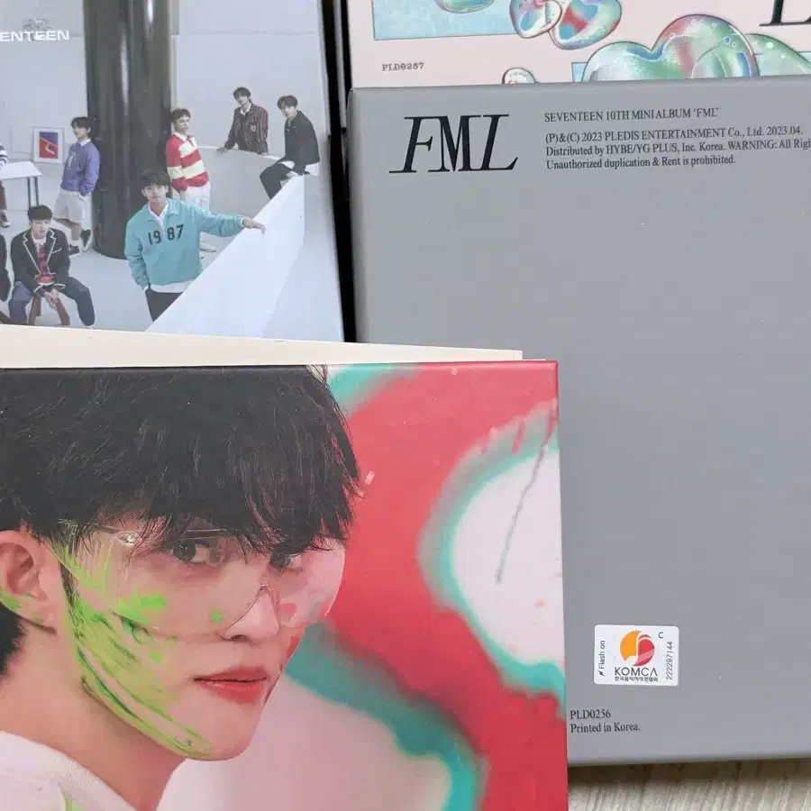 세븐틴 포카포함 앨범 일괄 fml 캐럿반 세미콜론 페더썬