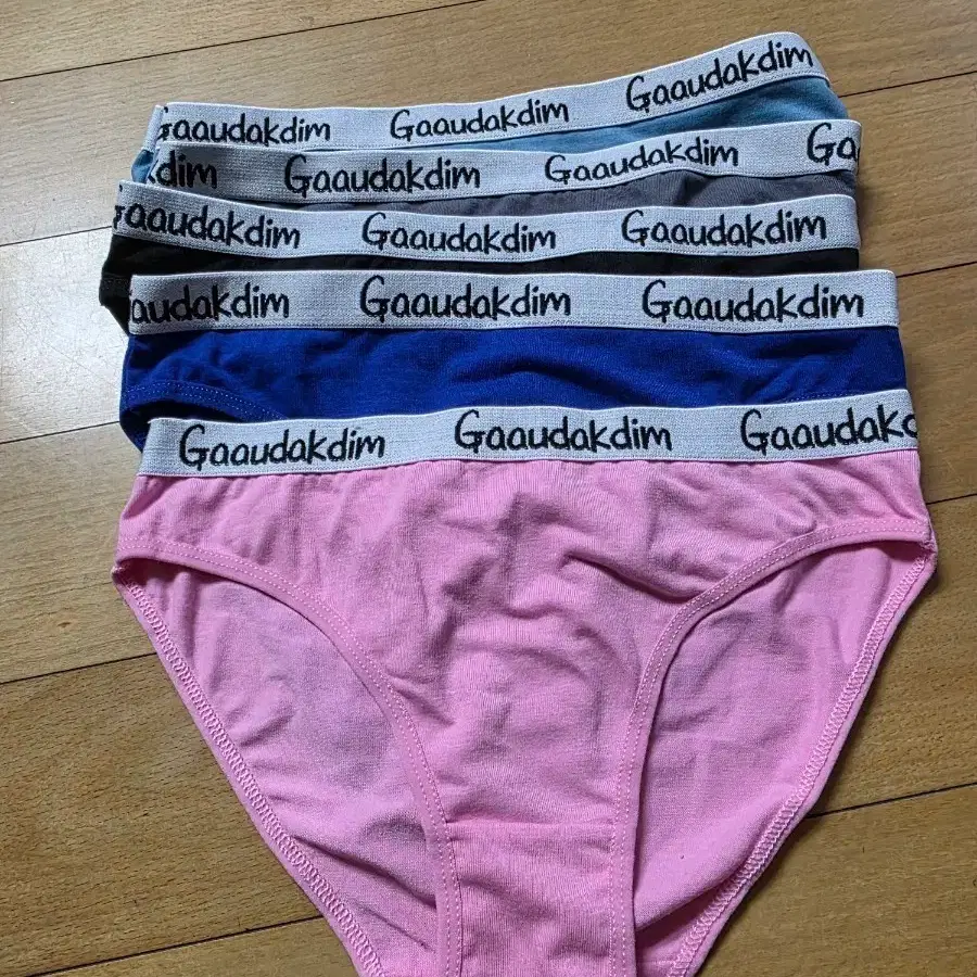 가우다크딤 여성 속옷 5종 세트(S)