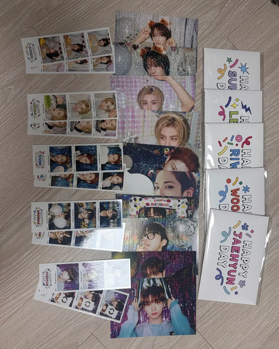 보이넥스트도어 2024 생일 굿즈 (뒷장에 생일 포카도 있어용)