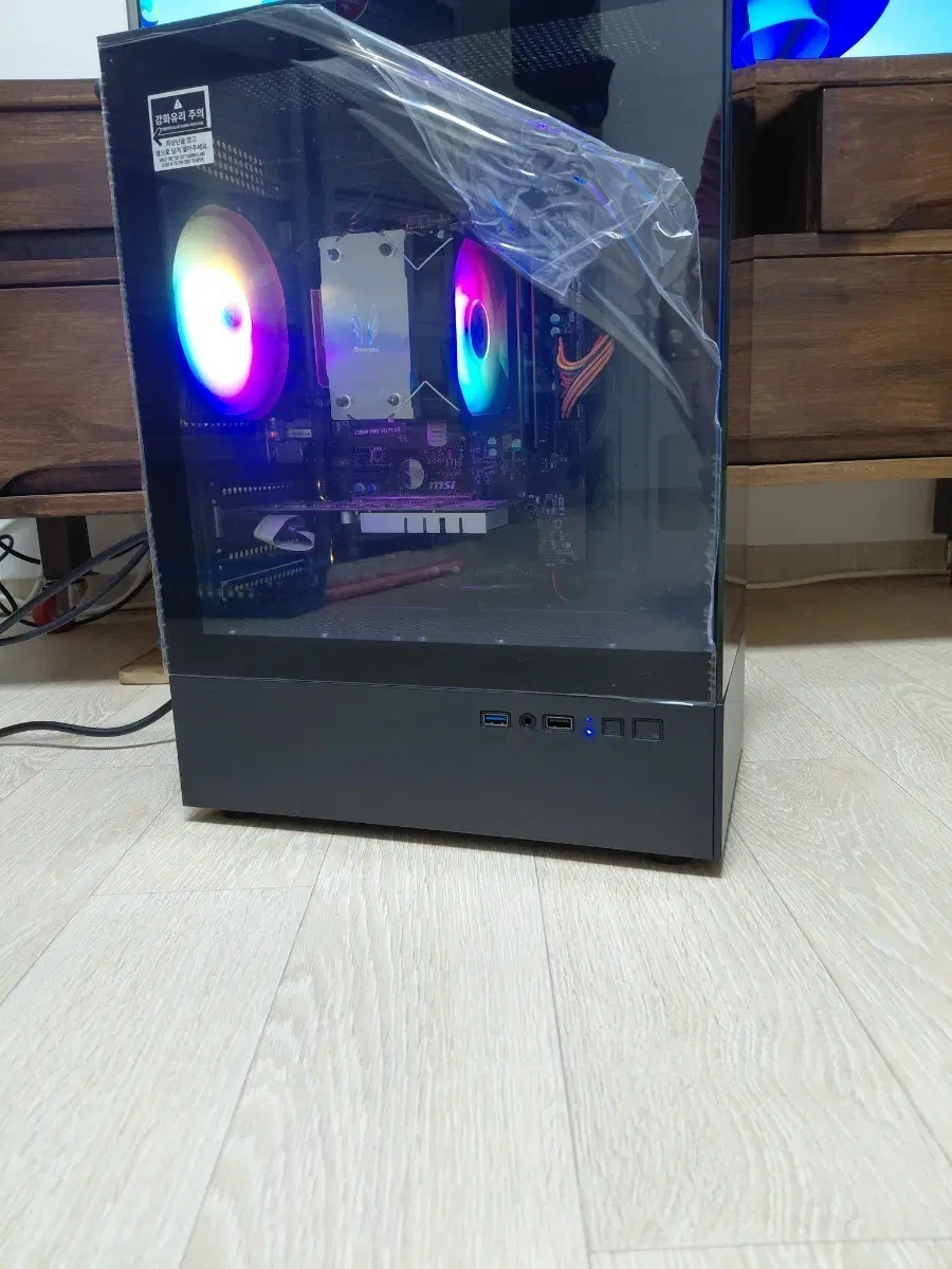 사무용 라이젠 5 1600x pc본체+램 8기가+윈도11정품