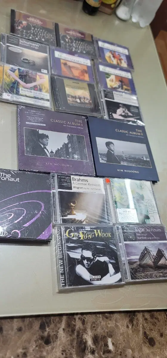 미개봉 포함] 김호중 한정판 LP 2종 + 미개봉소장용 CD 14장 일괄 판매