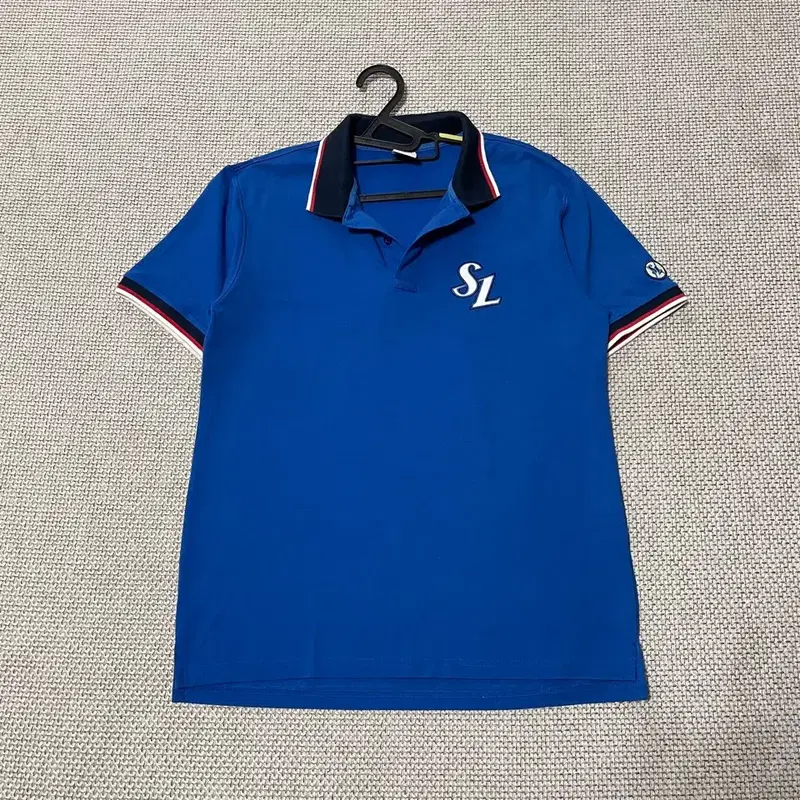 XL 빈폴 삼성라이온즈 반팔 카라티 B.8629