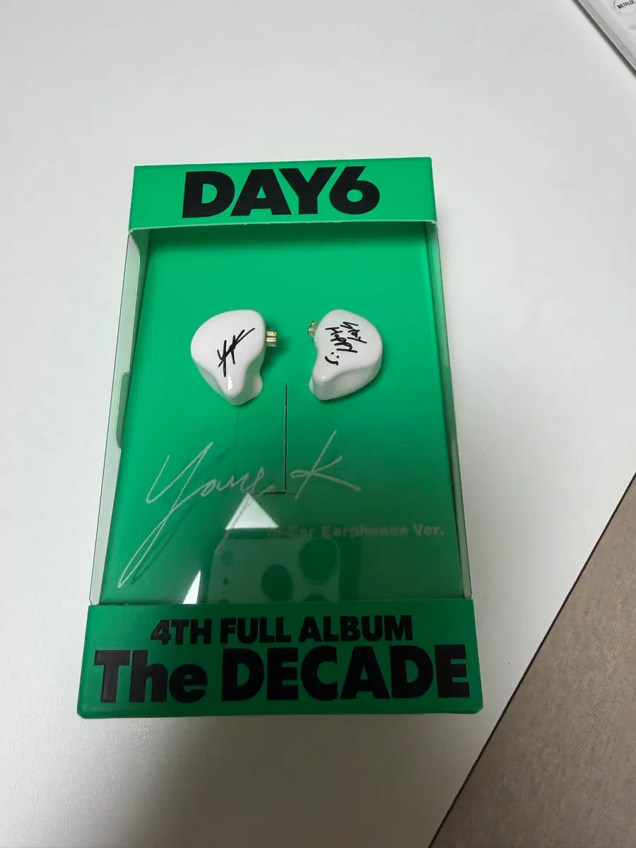 DAY6 4집 The DECADE 이어폰" 영케이 (미개봉)
