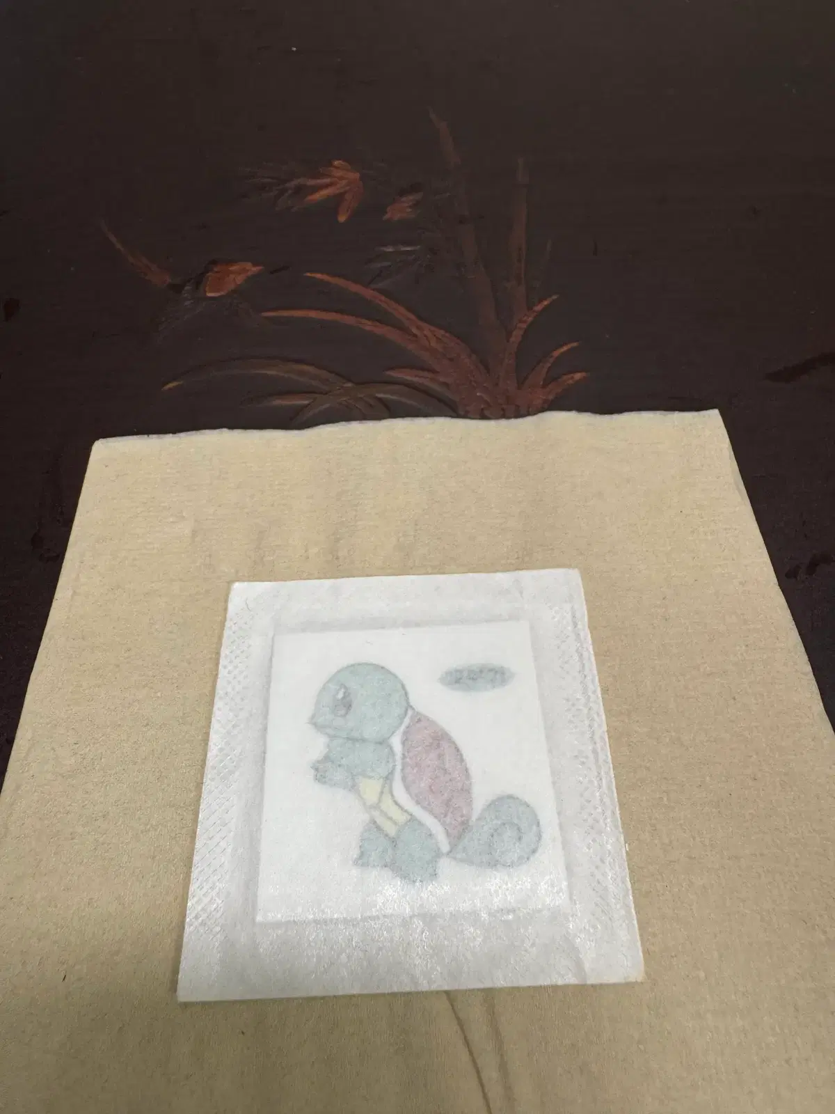 포켓몬 구버전 미개봉 띠부씰 옆꼬부기