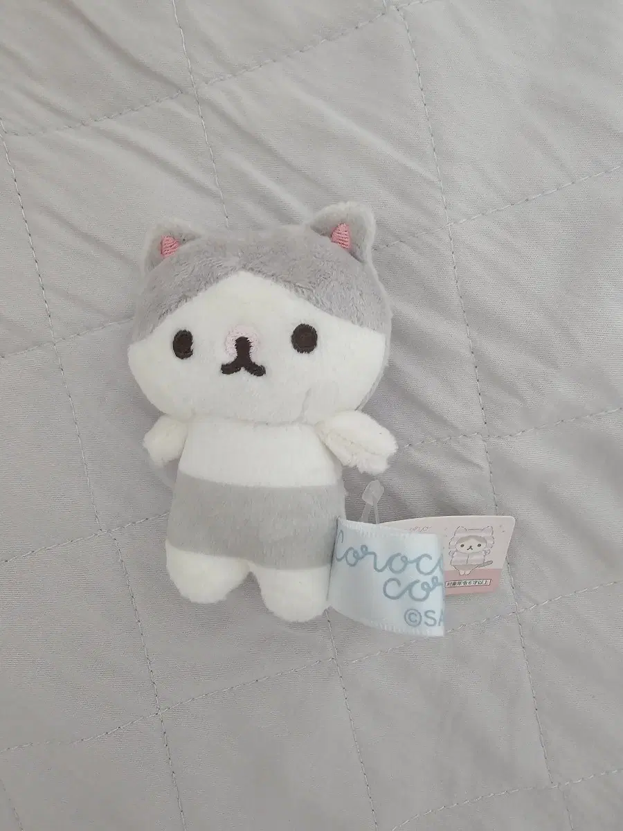 코로코로코로냥 인형 회색고양이