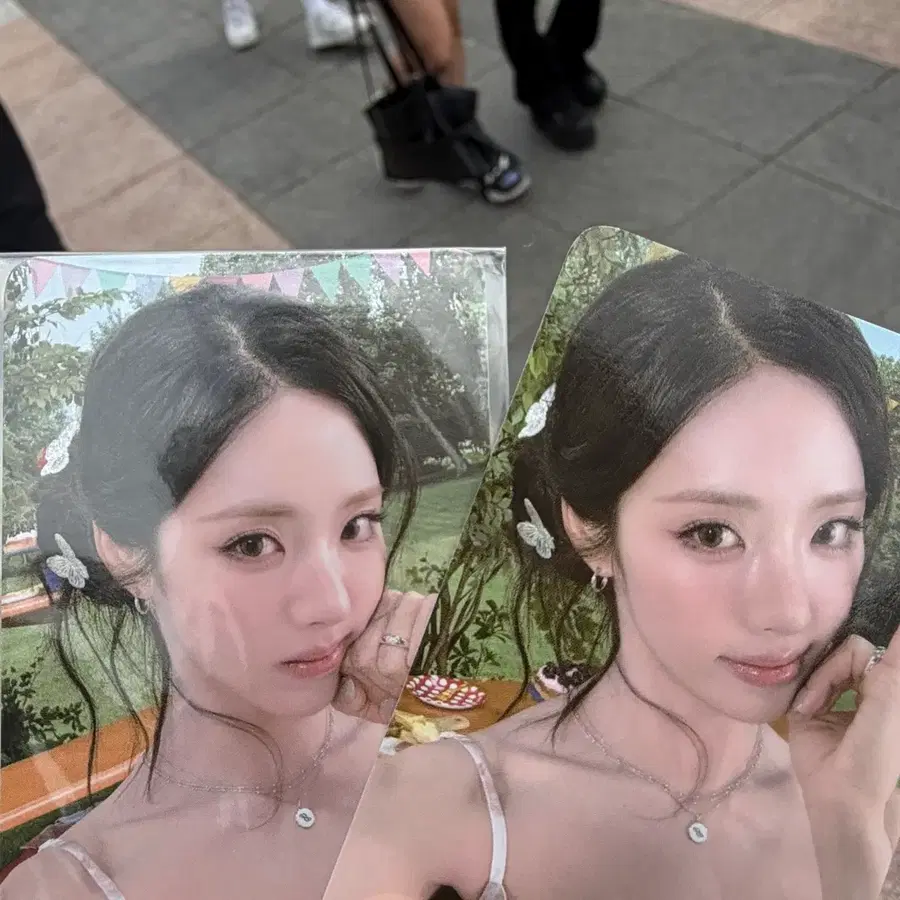 프로미스나인 콘서트 박지원 멤버십포카+프롬메세지포카 일괄