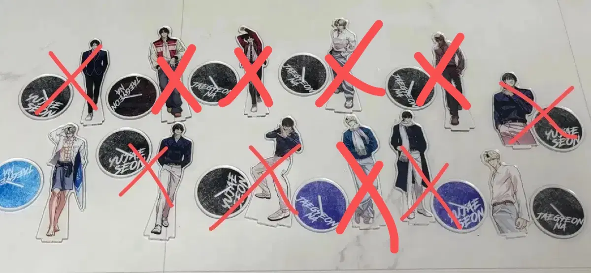 외지주 나재견 아크릴 스탠드 팝니당