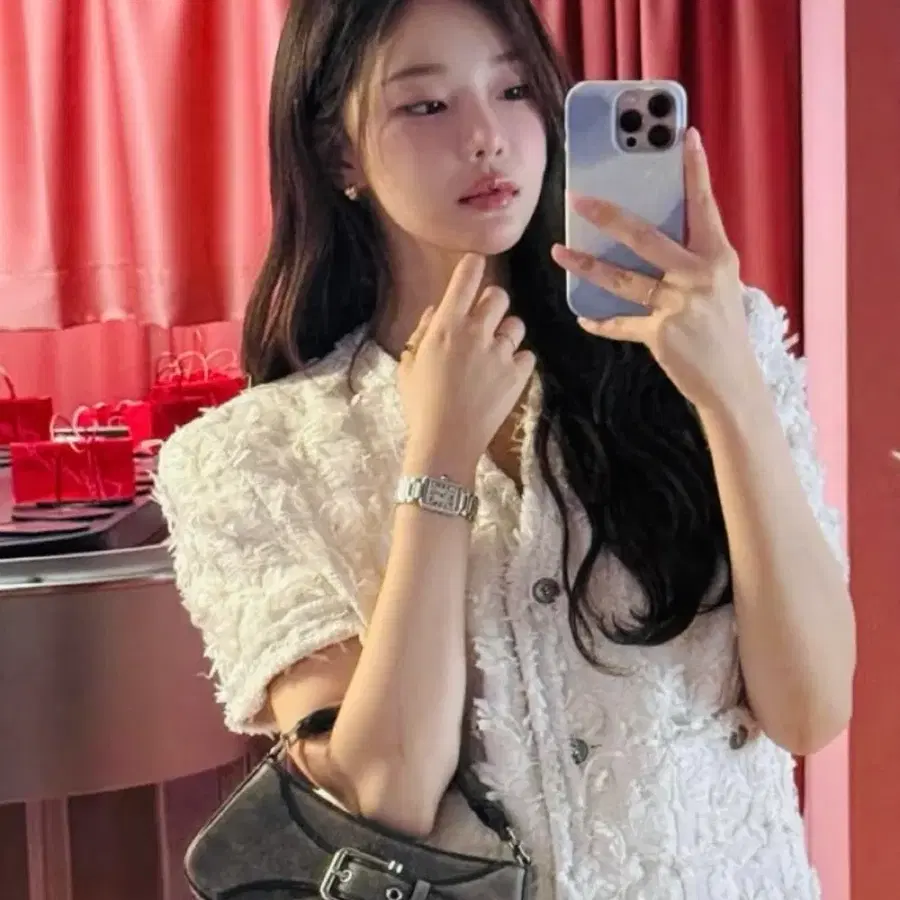 [새상품] 랑거 트위드 자켓