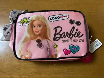Barbie 바비 화장품 파우치 핑크