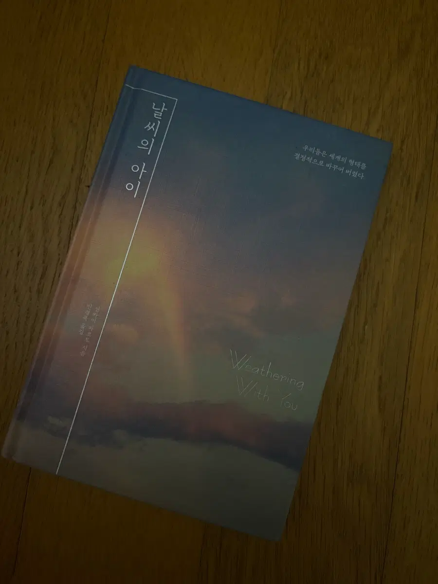 날씨의 아이 책 팝니다