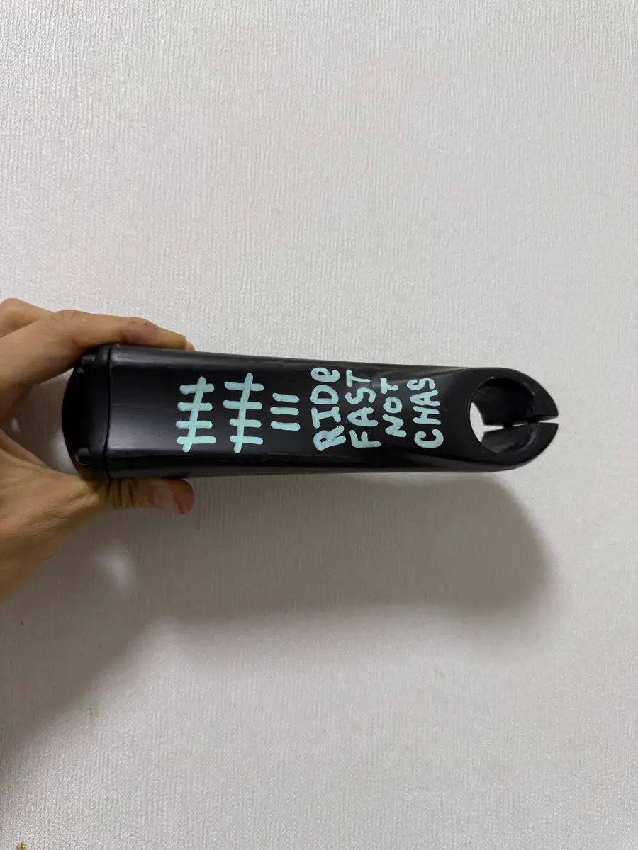 채즈 친필사인 Zipp 스프린트 140mm 스템