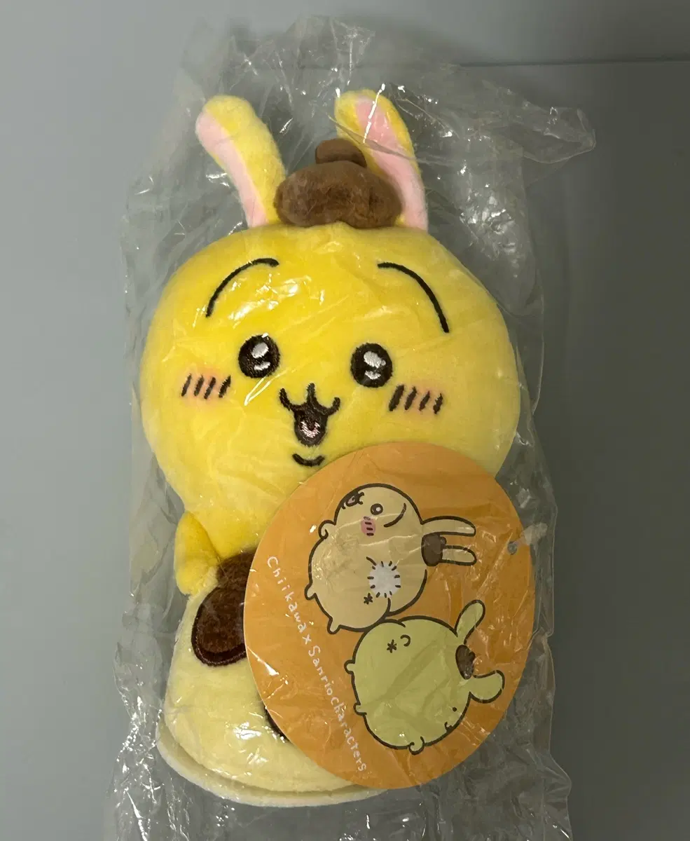 치이카와 산리오 폼폼푸린 우사기 콜라보 데스크 인형