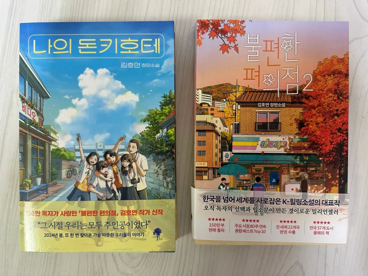 김호연 장편소설 나의 돈키호테 불편한 편의점 2 소설 책