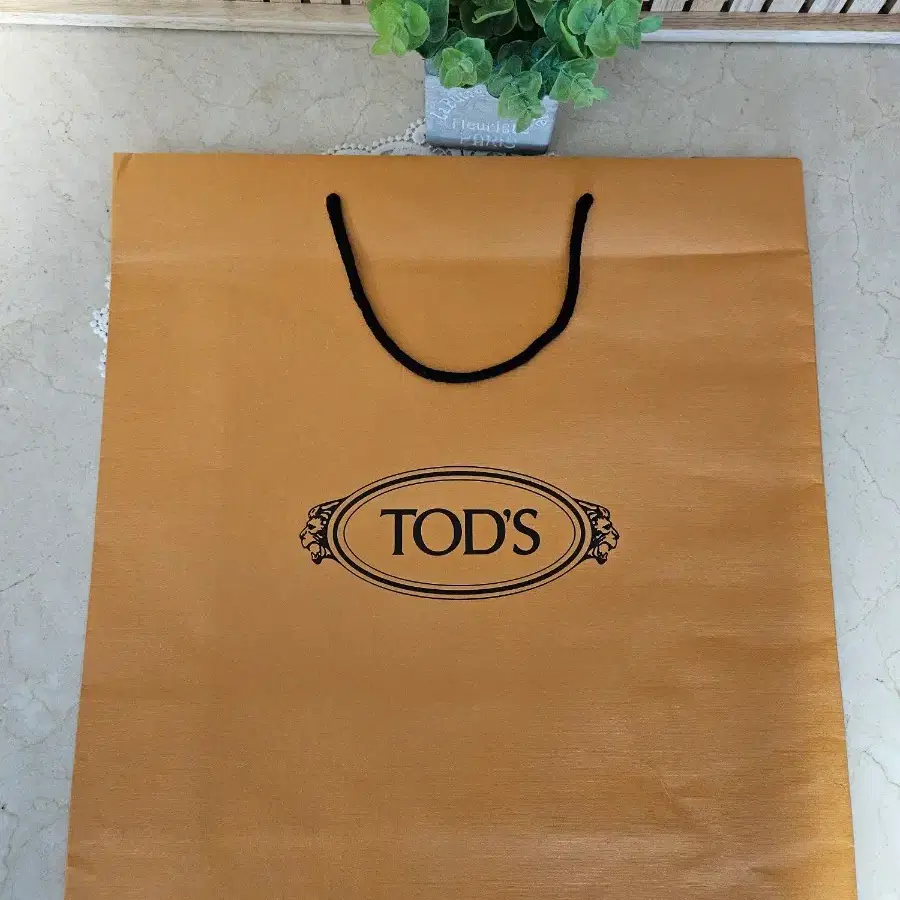 [새상품] 토즈(TODS) 정품 쇼핑백 (41 x 45 cm / MADE IN ITALY)