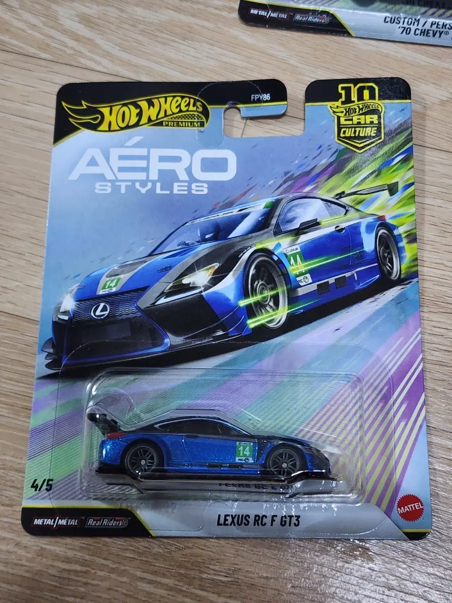 핫휠 프리미엄 에어로스타일 렉서스 RC F GT3