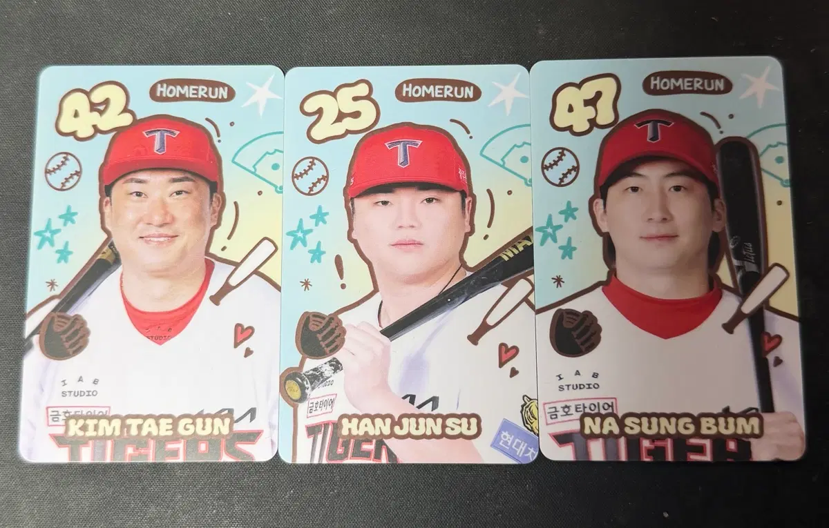 기아타이거즈 포토카드 판매합니다.