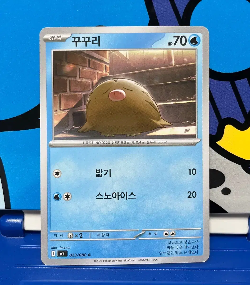 (포켓몬 카드) 꾸꾸리 023/080 C