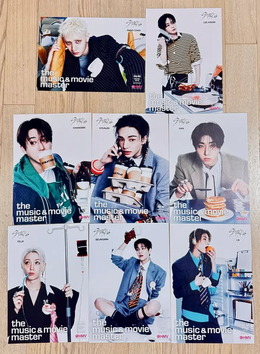 스트레이키즈 디스앤댓 HMV 특전 포스터 세트