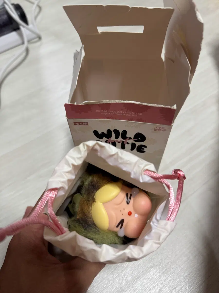 팝마트 크라이베이비 표범냥이 카모 단순개봉품