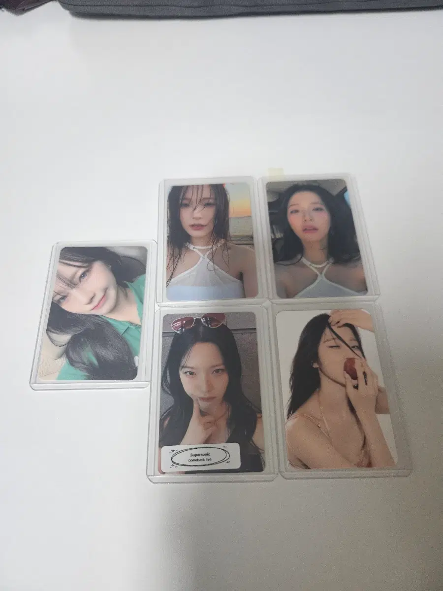프로미스나인 백지헌 슈퍼소닉 포카