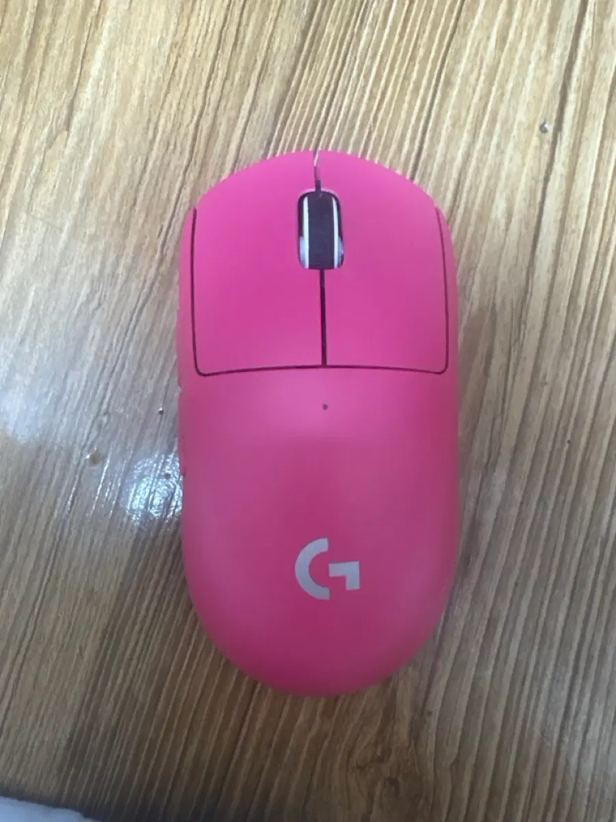 로지텍 지스라1 무선 핑크 마우스