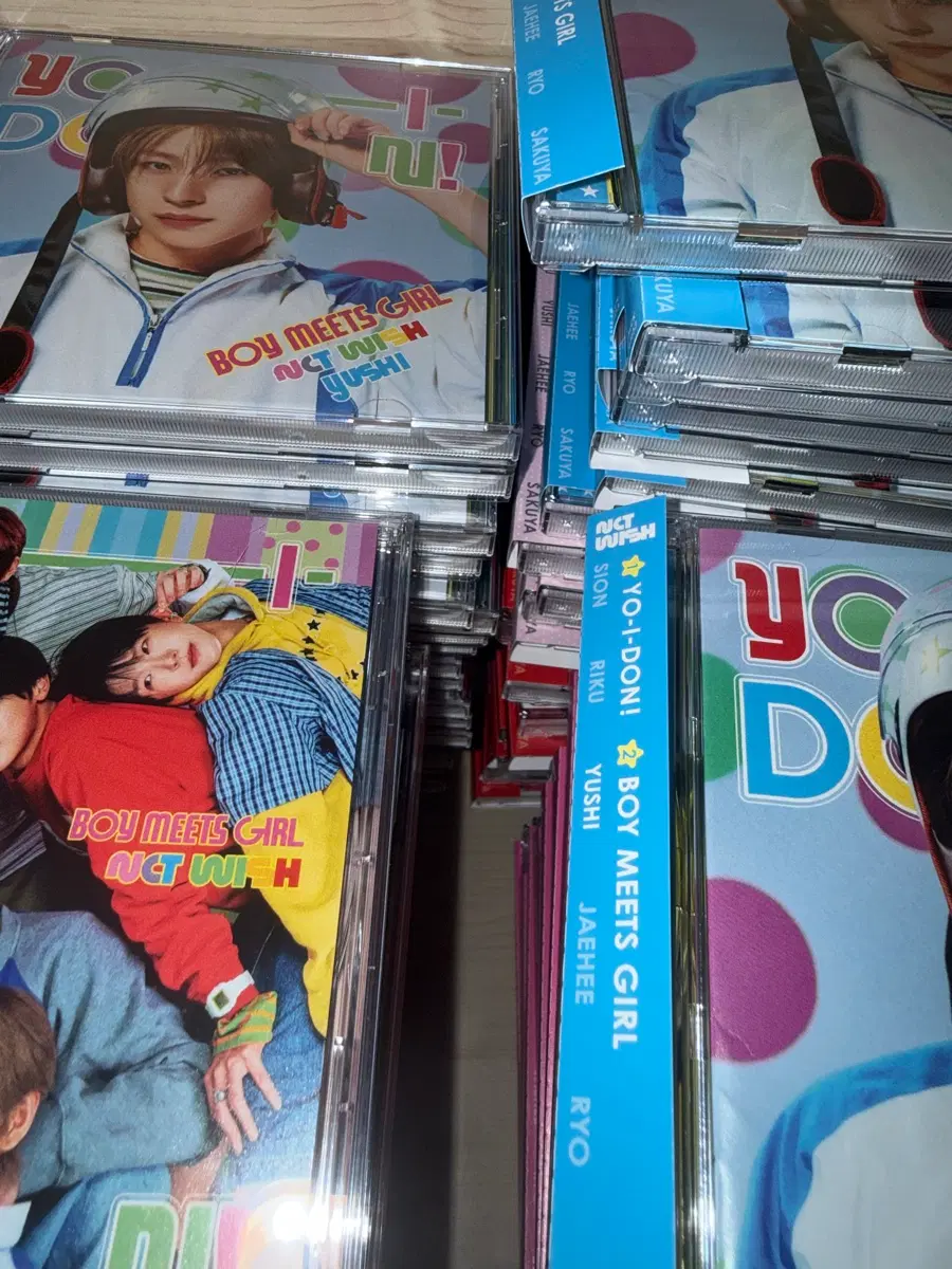 엔시티 위시 보밋걸 요이동 일본 싱글 개봉 앨범 양도 무모샵 특전 O 리쿠 유우시 사쿠야