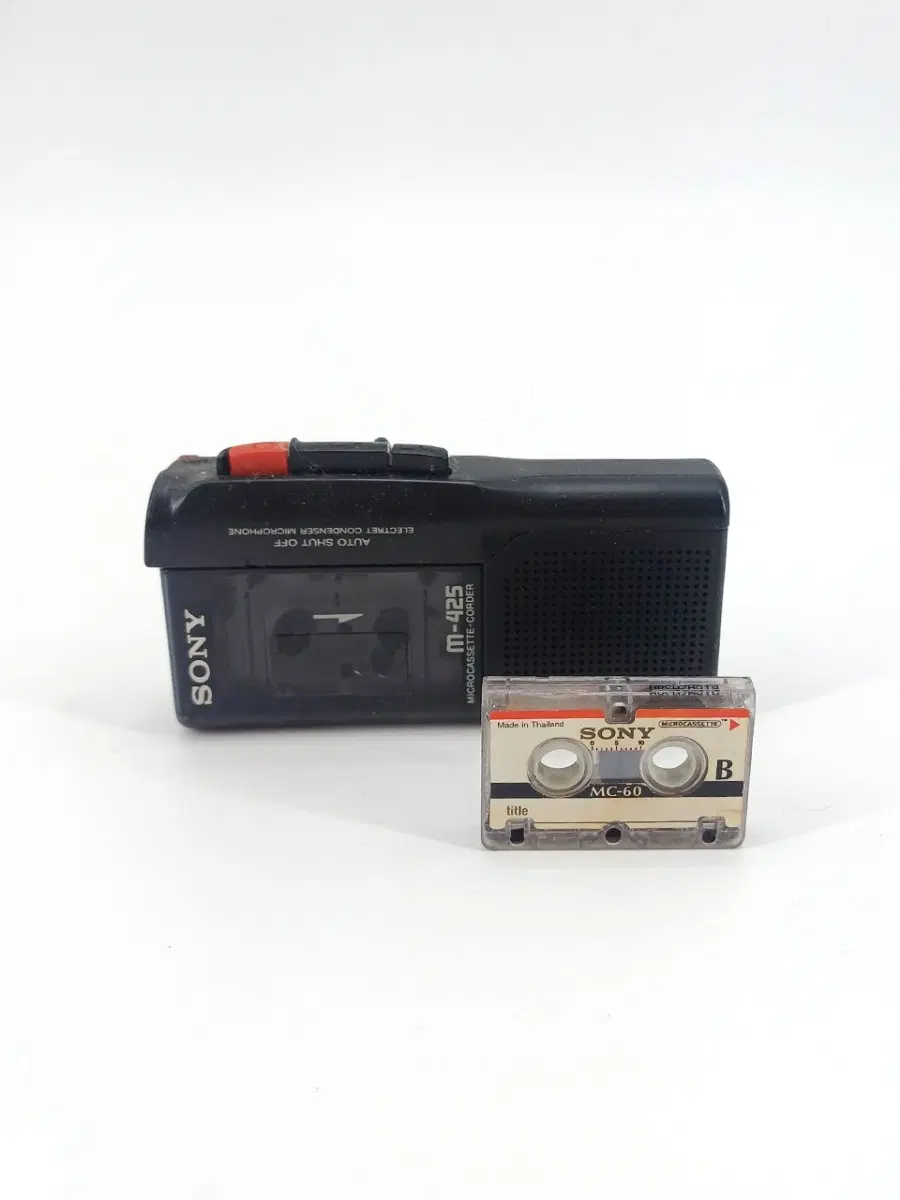 소니 녹음기 Sony m425 마이크로카세트 레코더 카세트플레이어 녹음기 워크맨 인테리어 소품