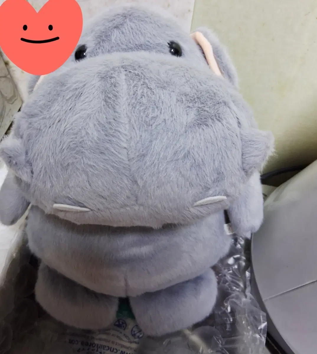 귀여운 하마인형