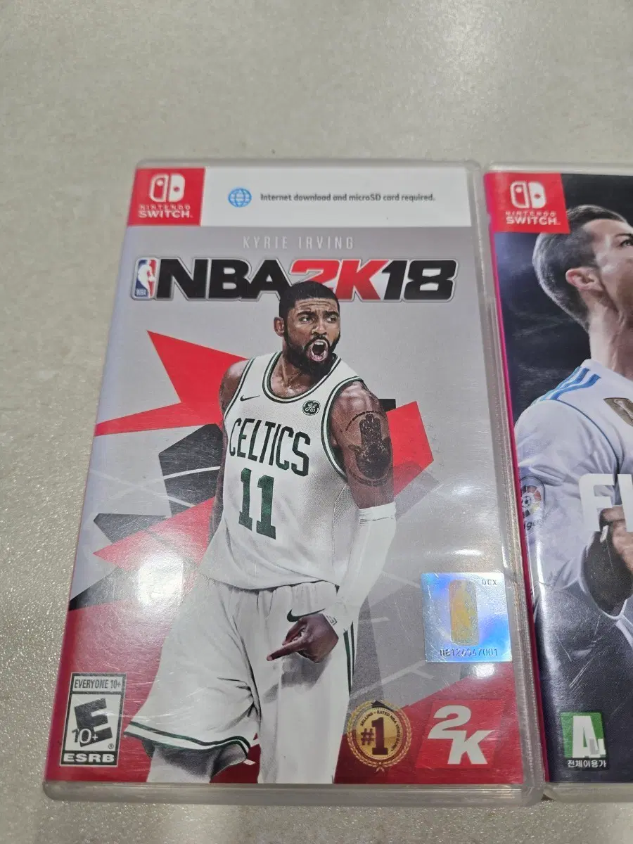 닌텐도 스위치 NBA 2K18 카이리 어빙