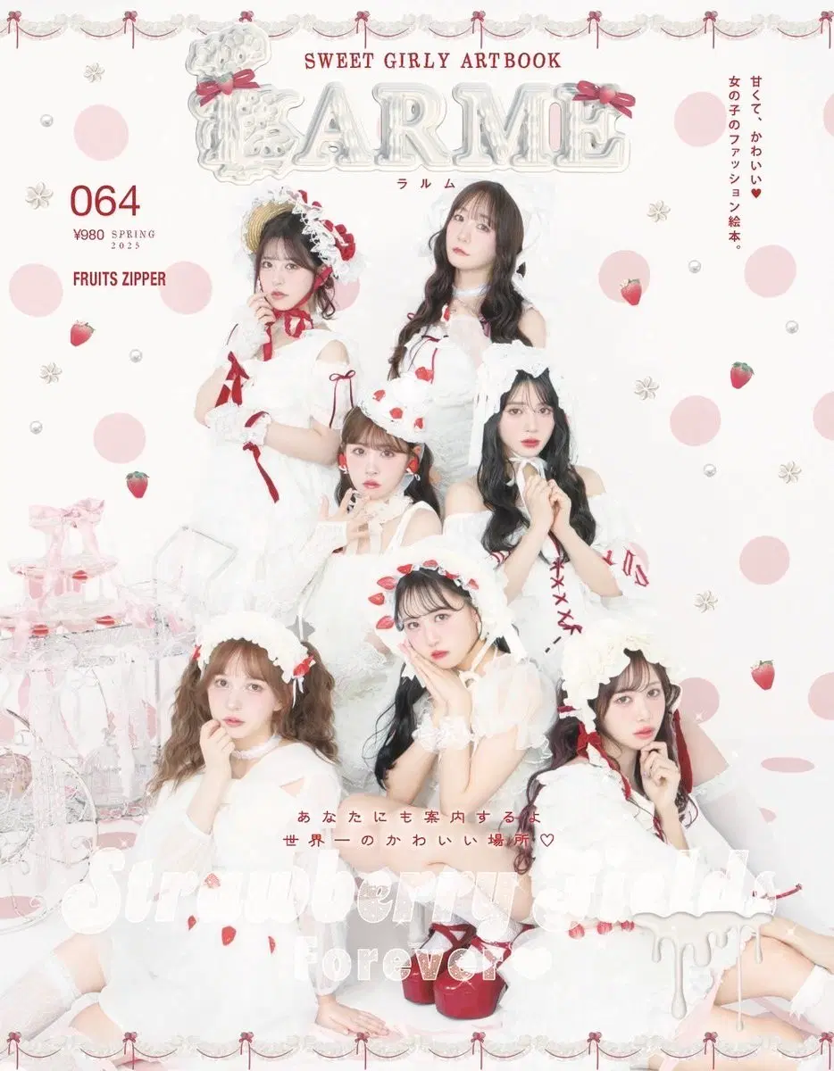 LARME 아트북 FRUITS ZIPPER 064호