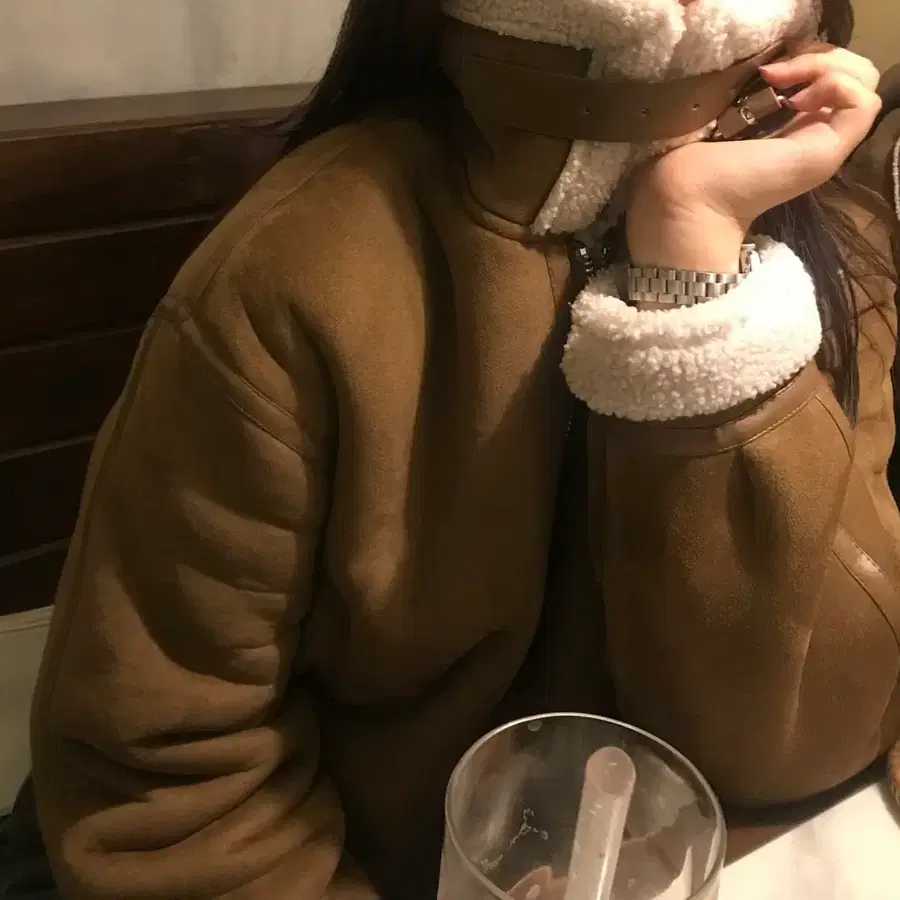 무스탕 싸게 팔아요