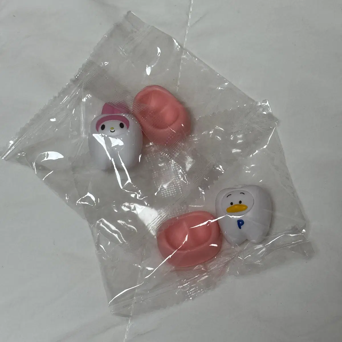 일괄) 산리오 캐릭터즈 마이멜로디 페클 치아 이빨 가챠 피규어