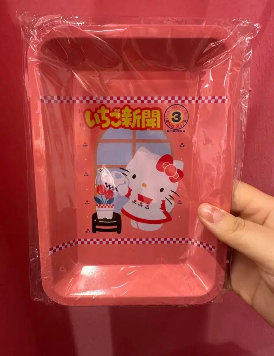 (일본 정품) 키티 트레이 쟁반 소품 굿즈 마스코트