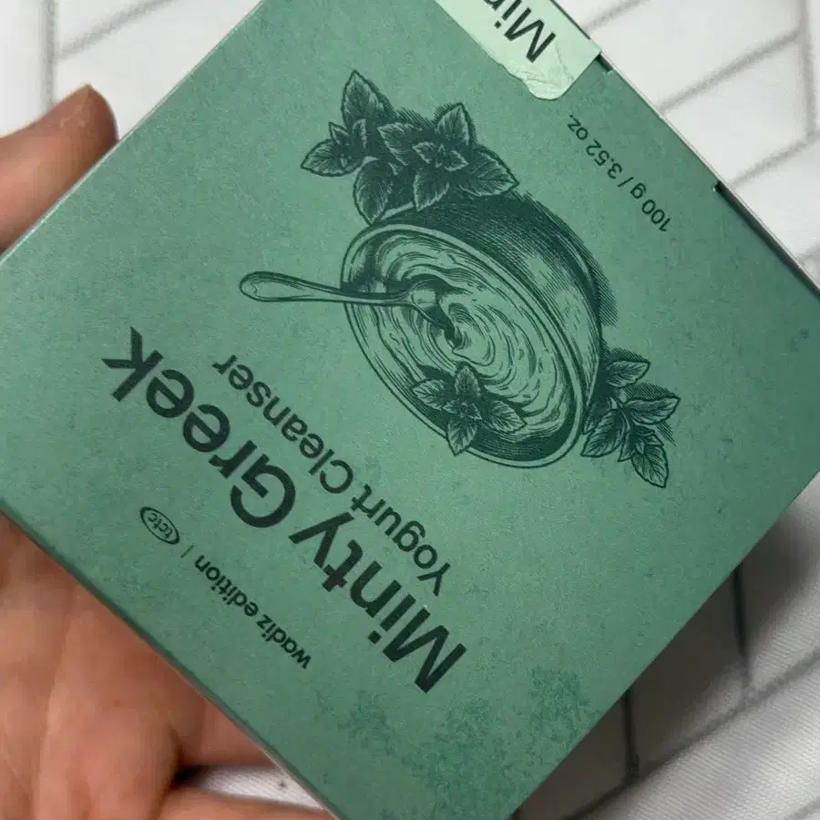 민티그릭요거트클렌저,와디즈에디션 팩클렌저