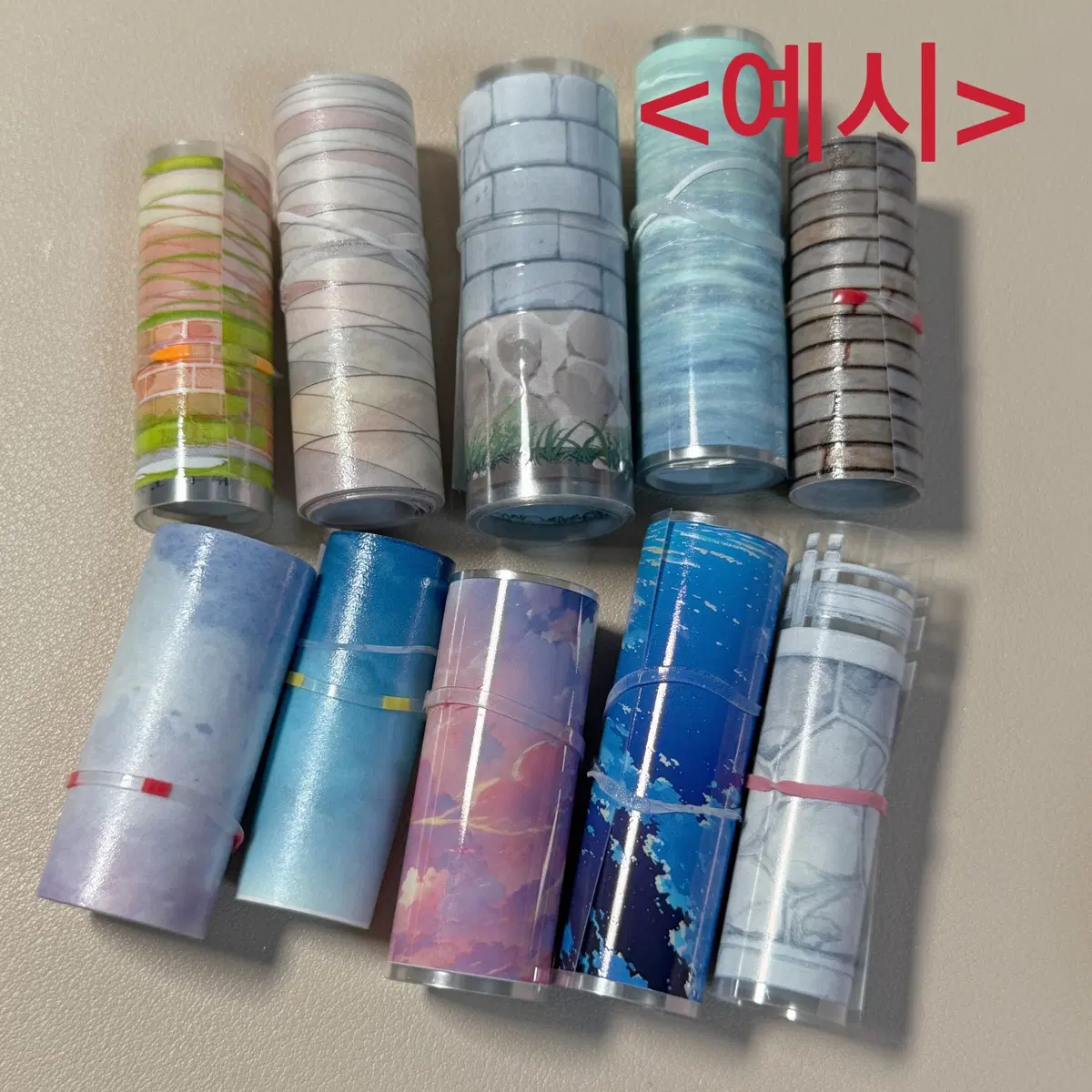 랜덤 배경마테 컷 (10개) 풍경다꾸 입문용 추천