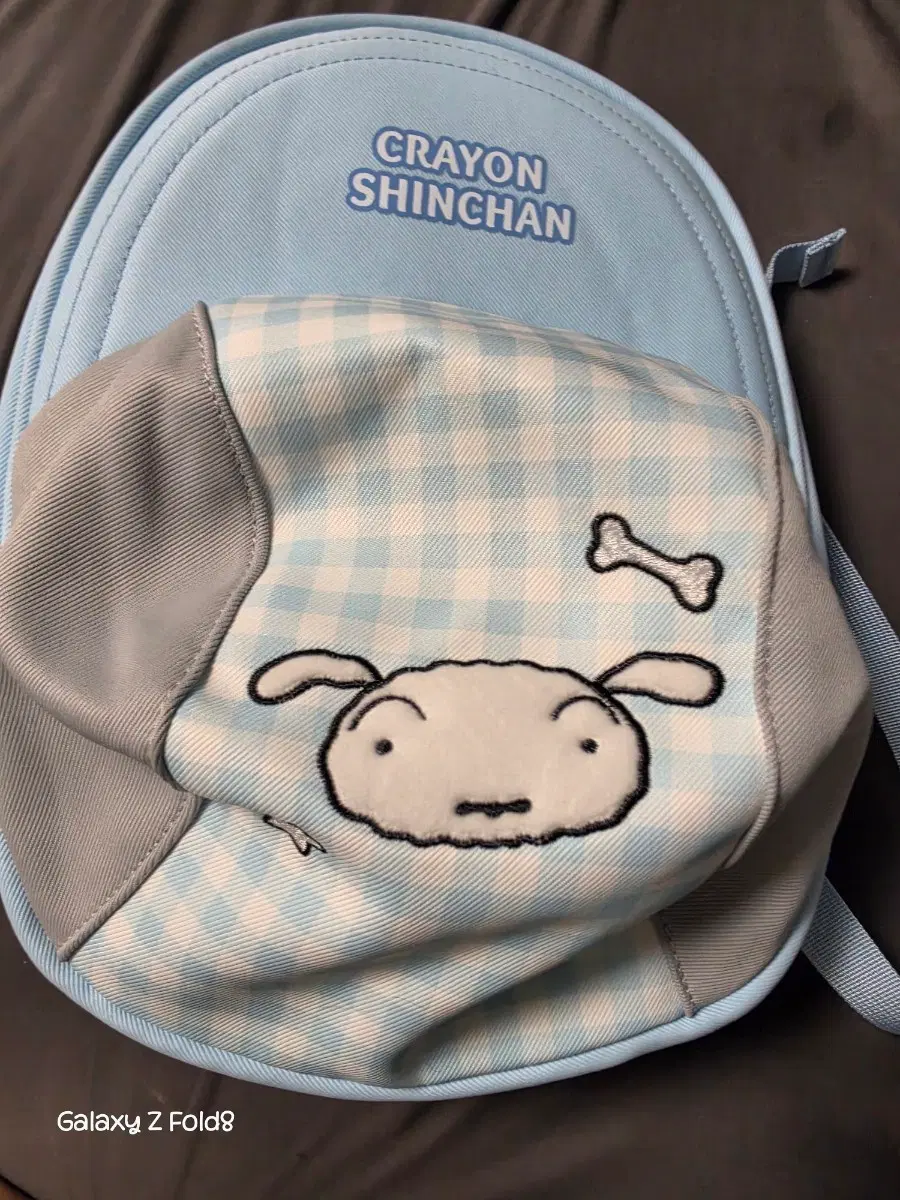 짱구는못말려 흰둥이 백팩 블루