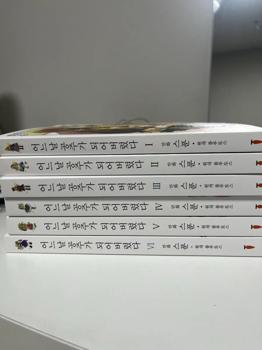 어느날 공주가 되어버렸다 단행본 1~6권