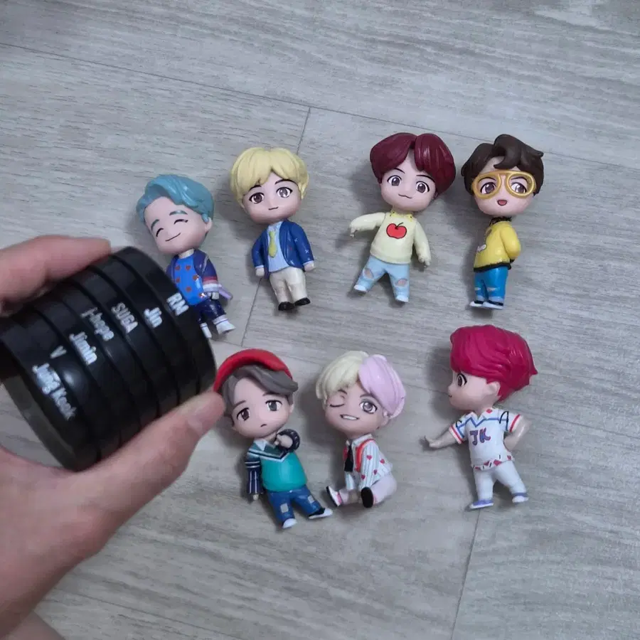 bts 방탄소년단 피규어(세트로만 판매)