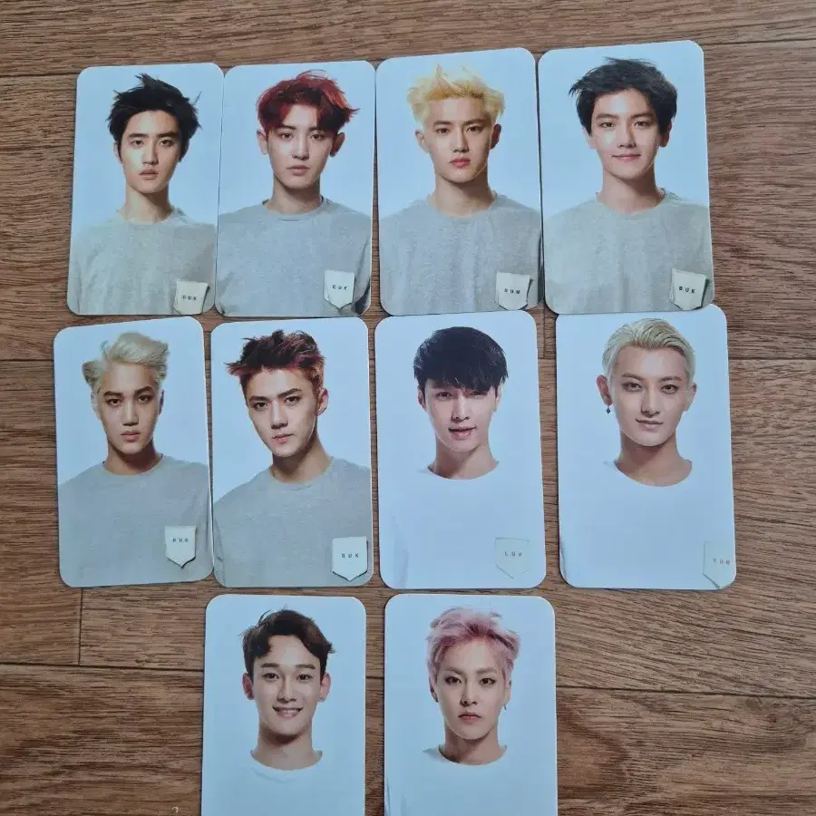 EXO 포토카드 9종