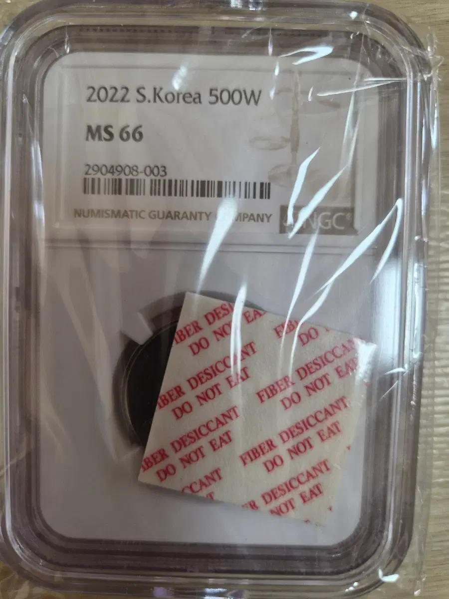 2022년 500주 MS66등급 1개 판매합니다