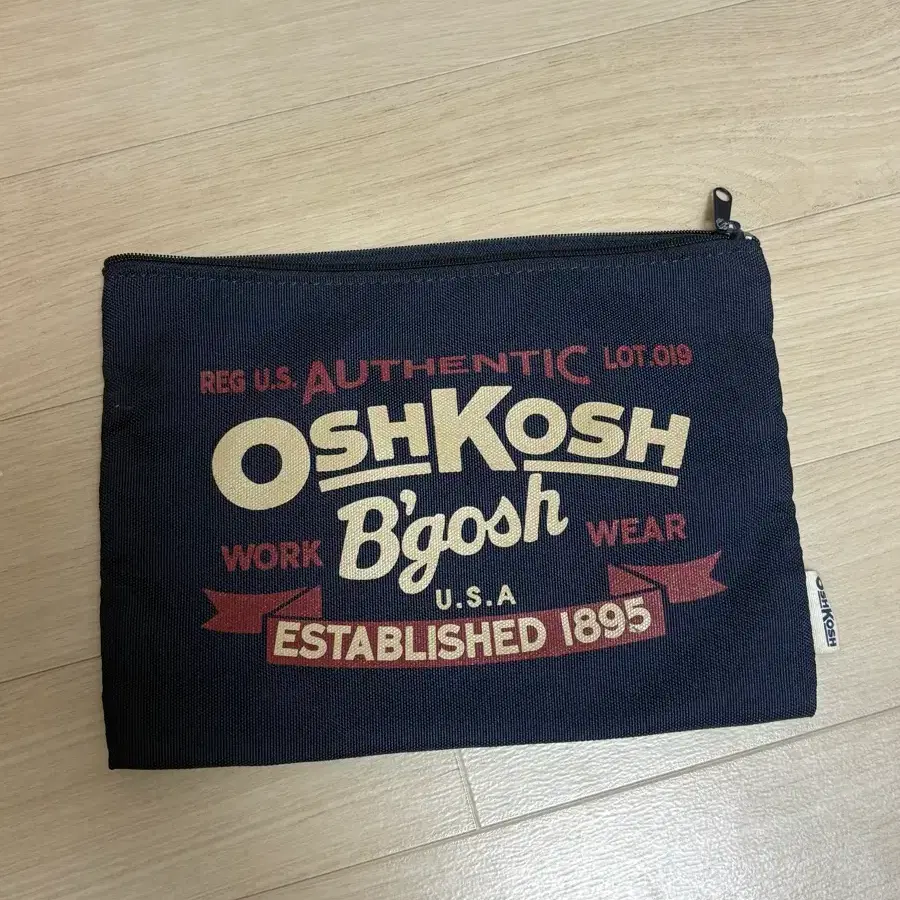 오시코시 데님 파우치