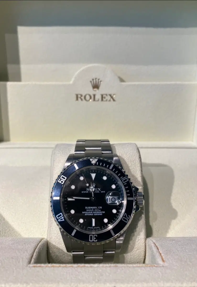 롤렉스 서브마리너 스틸 40mm 물건 교환 원합니다.