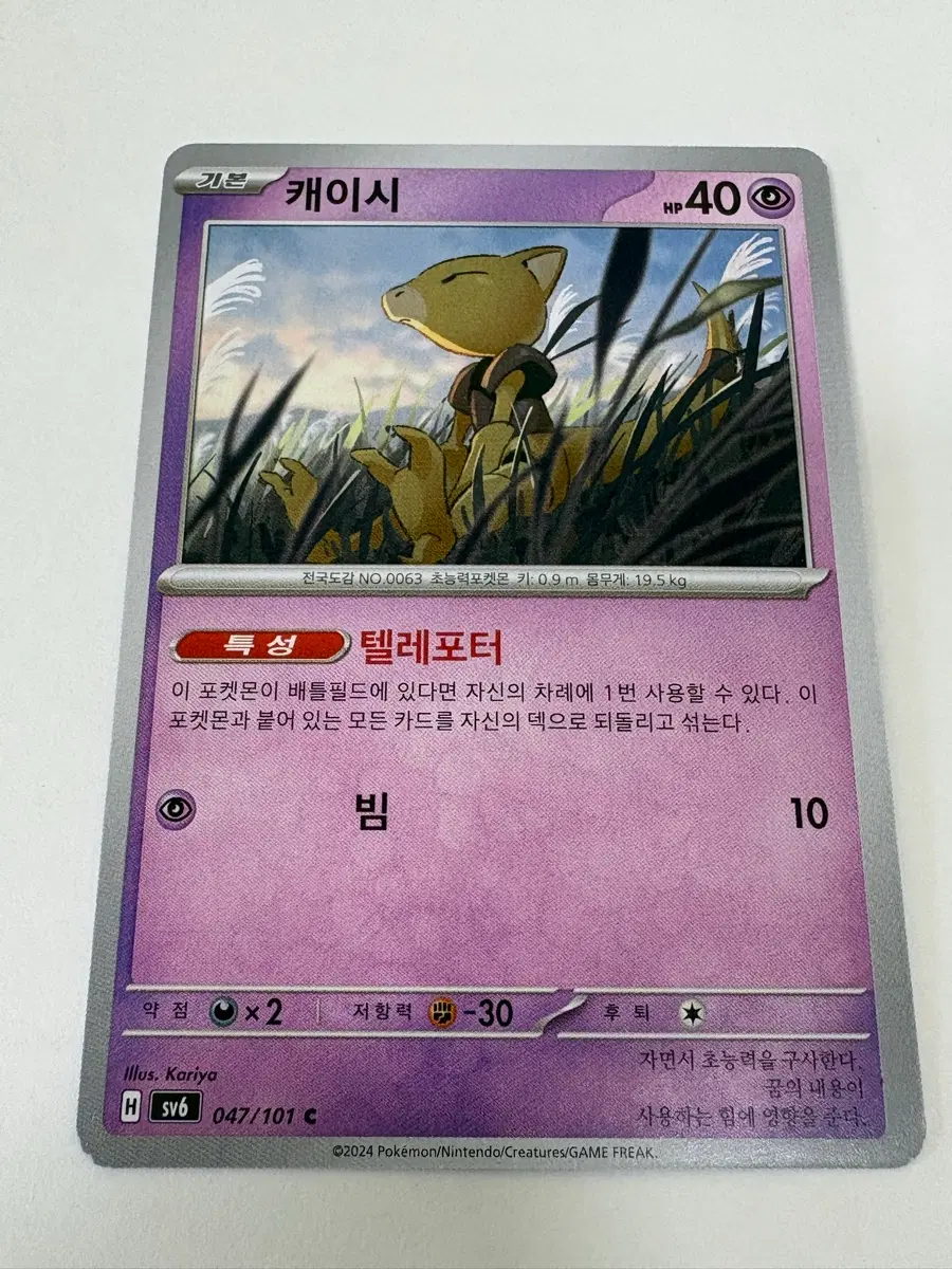 포켓몬카드 캐이시 C (한글판)