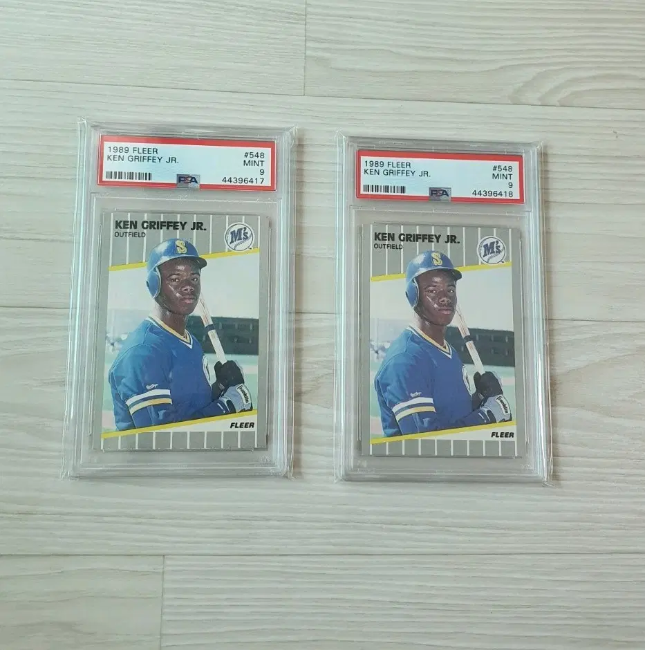 1989 플리어 루키카드 켄 그리피 주니어 PSA 9 Fleer RC Ken Griffey Jr. MLB HOF