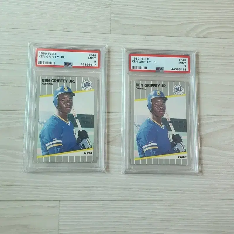 1989 플리어 루키카드 켄 그리피 주니어 PSA 9 Fleer RC Ken Griffey Jr. MLB HOF